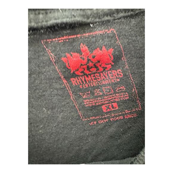 RHYMESAYERS XL Black P.O.S Never Better Brutal Blood Skull Eric Timothy Carlson - Picture 2 of 3